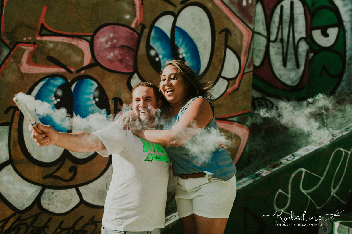 Ensaio Casal no Beco do Batman