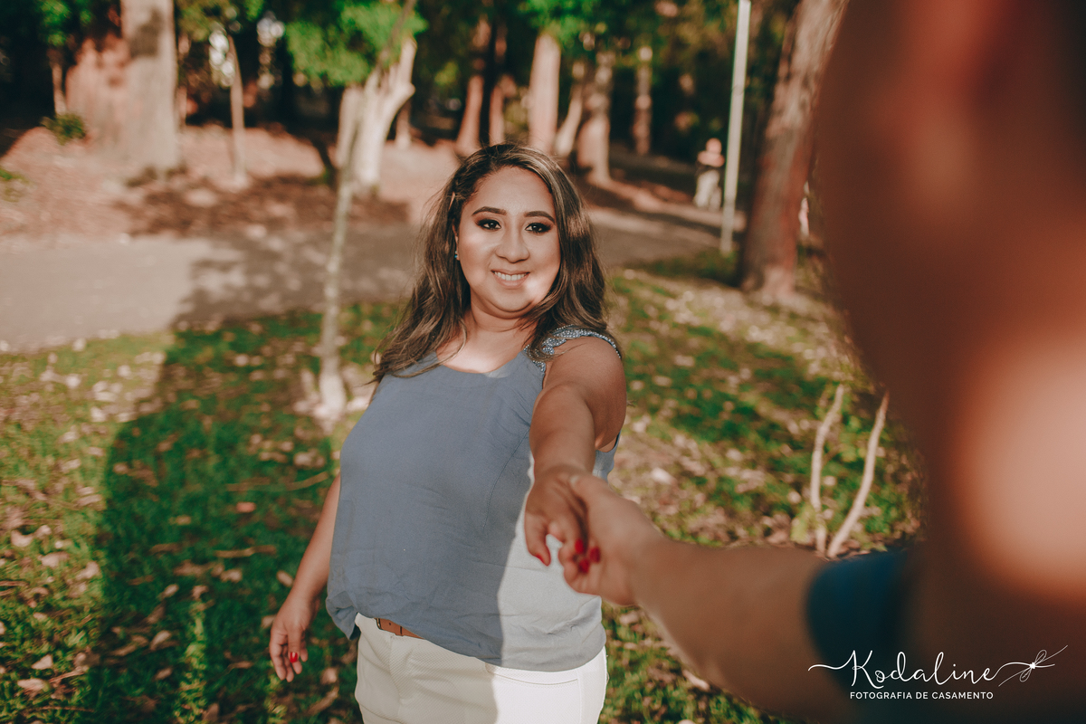 Ensaio Casal no Ibirapuera