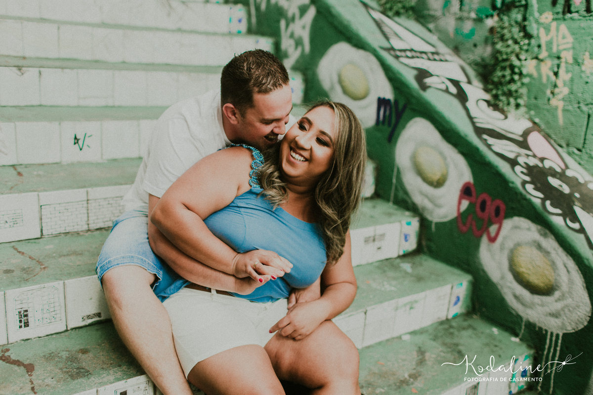 Ensaio Casal no Beco do Batman