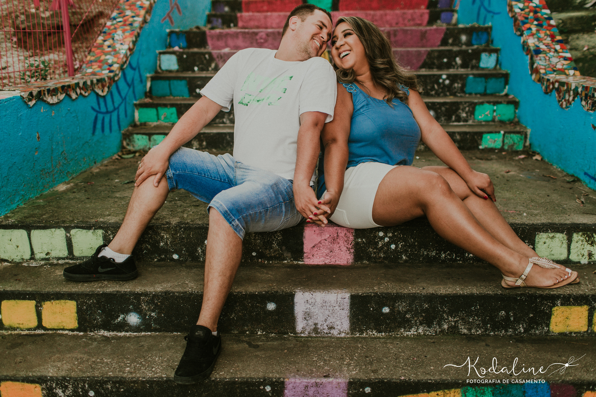 Ensaio Casal no Beco do Batman