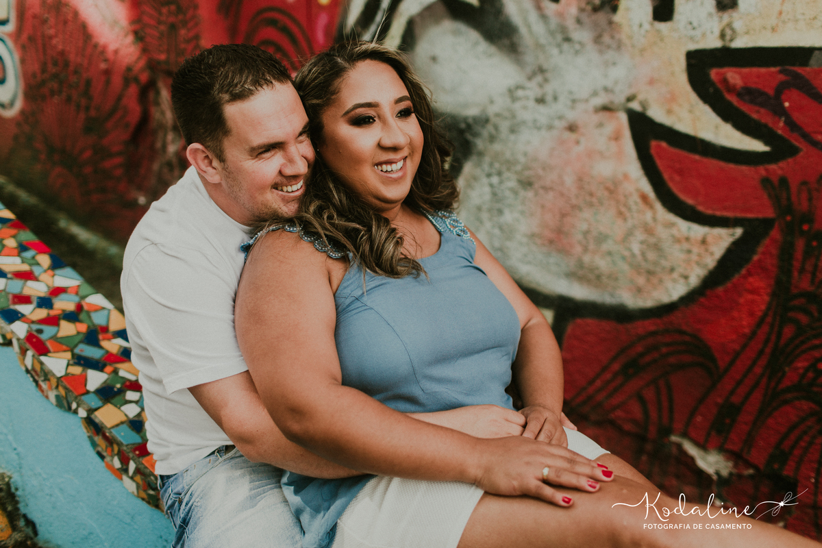 Ensaio Casal no Beco do Batman