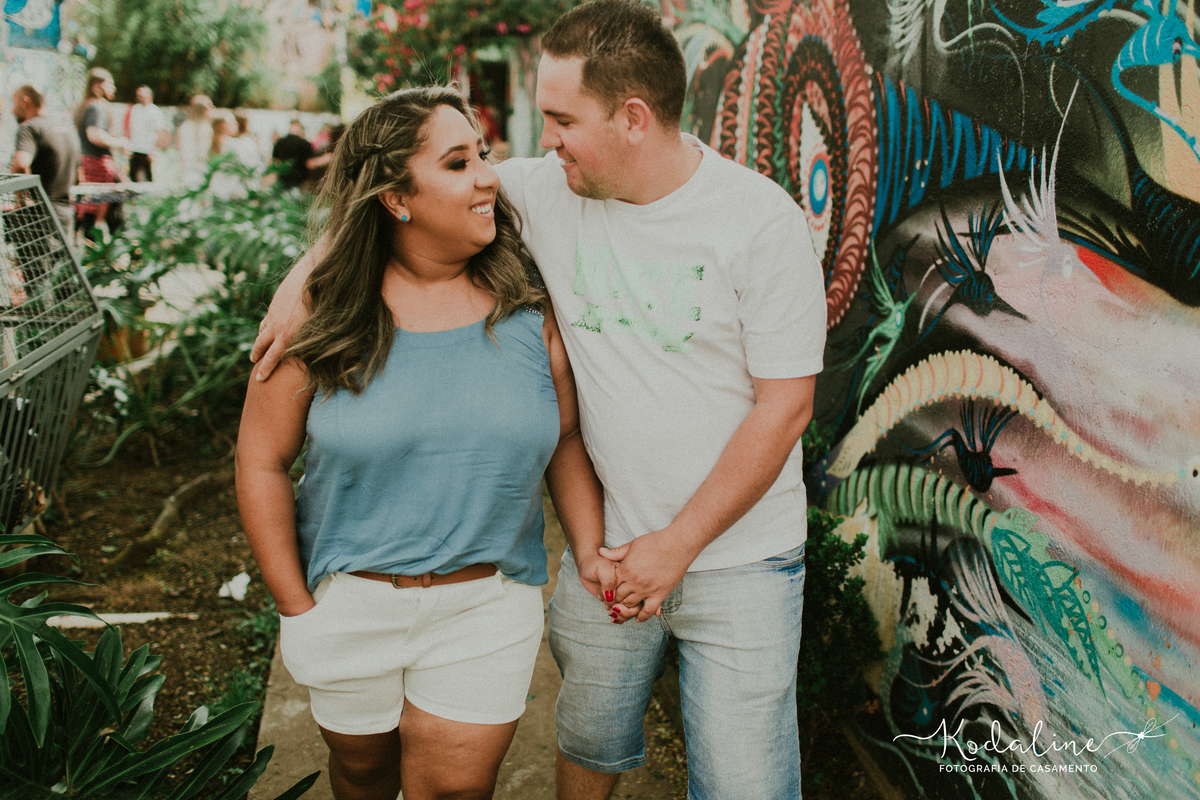 Ensaio Casal no Beco do Batman