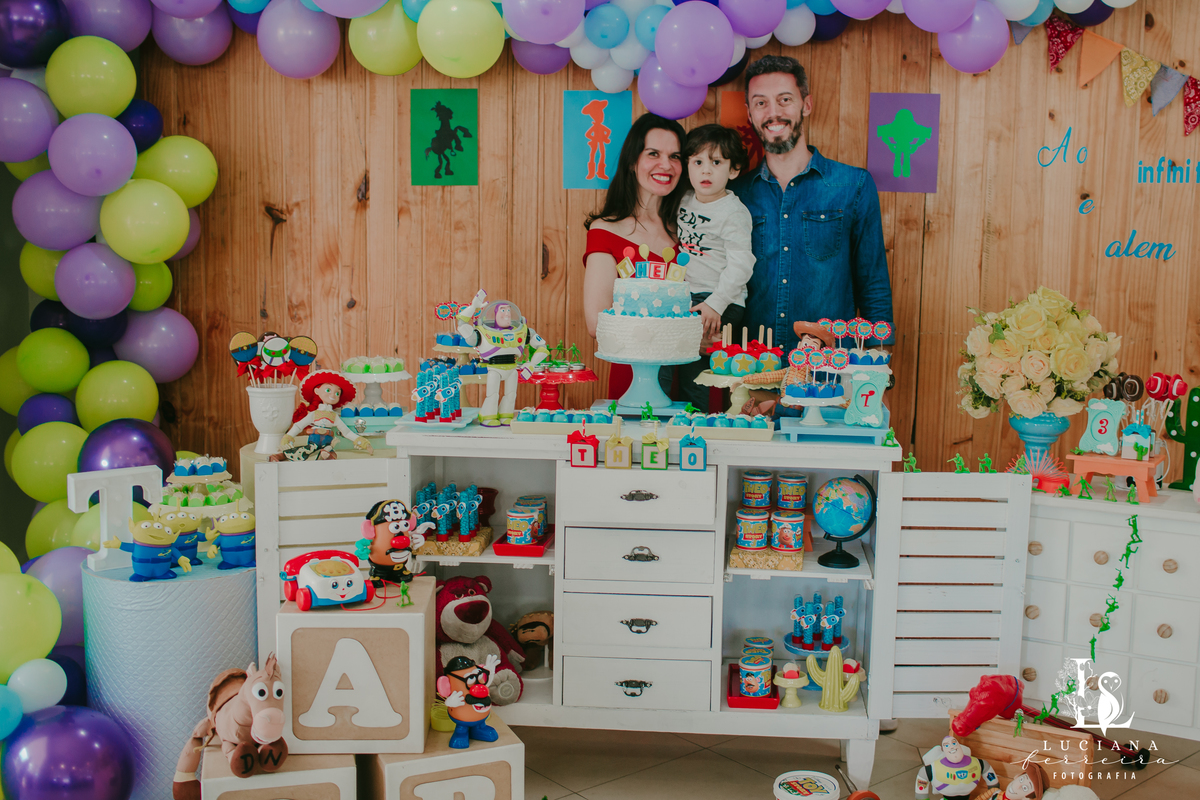 Aniversário Infantil Menino com Tema Toy Story