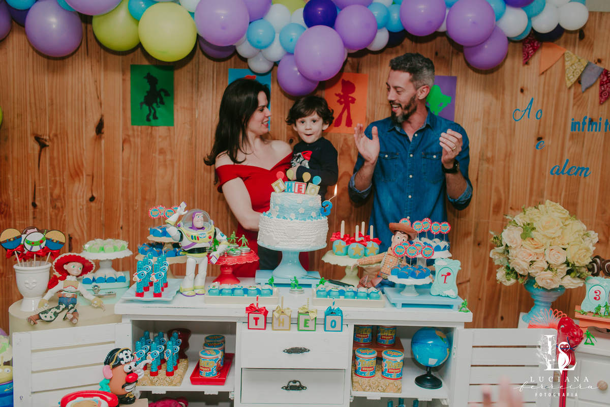 Aniversário Infantil Menino com Tema Toy Story