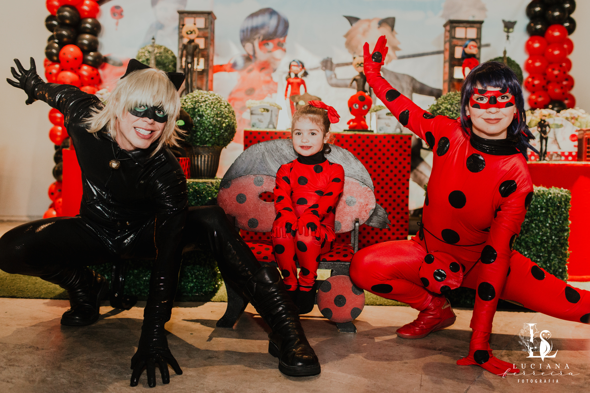 Aniversário Infantil com Tema LadyBug no Spasso Dourado Kids