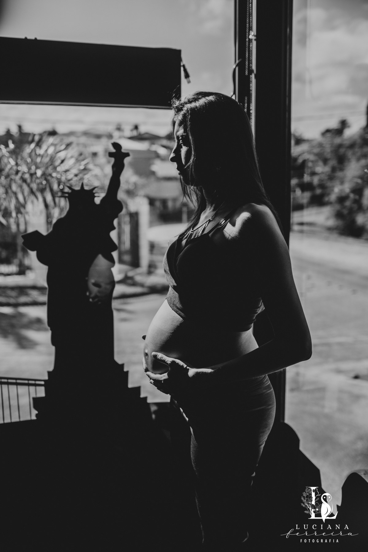 Ensaio Gestante no Restaurante Madison, em Sorocaba