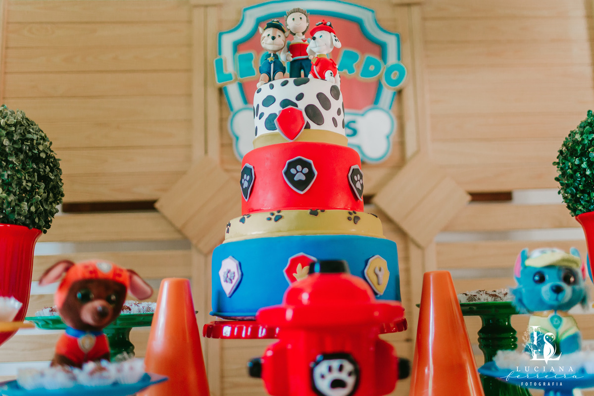 Aniversário de Menino. Tema Patrulha Canina