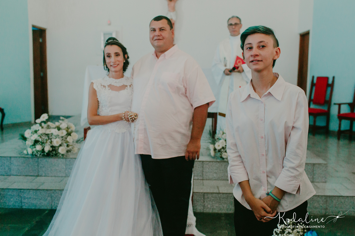 Casamento na igreja em Mairinque. Igreja Nossa Senhora Aparecida