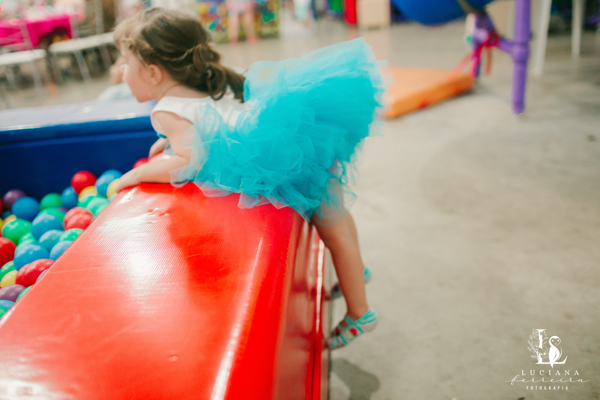 Festa de menina com tema Trolls realizada no Buffet Festar em São Roque