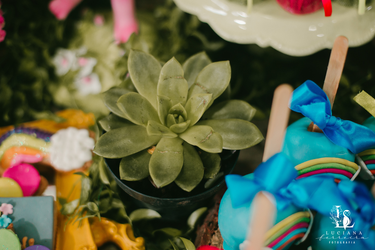 Festa de menina com tema Trolls realizada no Buffet Festar em São Roque