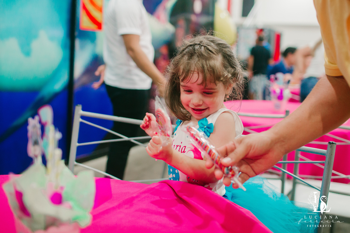 Festa de menina com tema Trolls realizada no Buffet Festar em São Roque