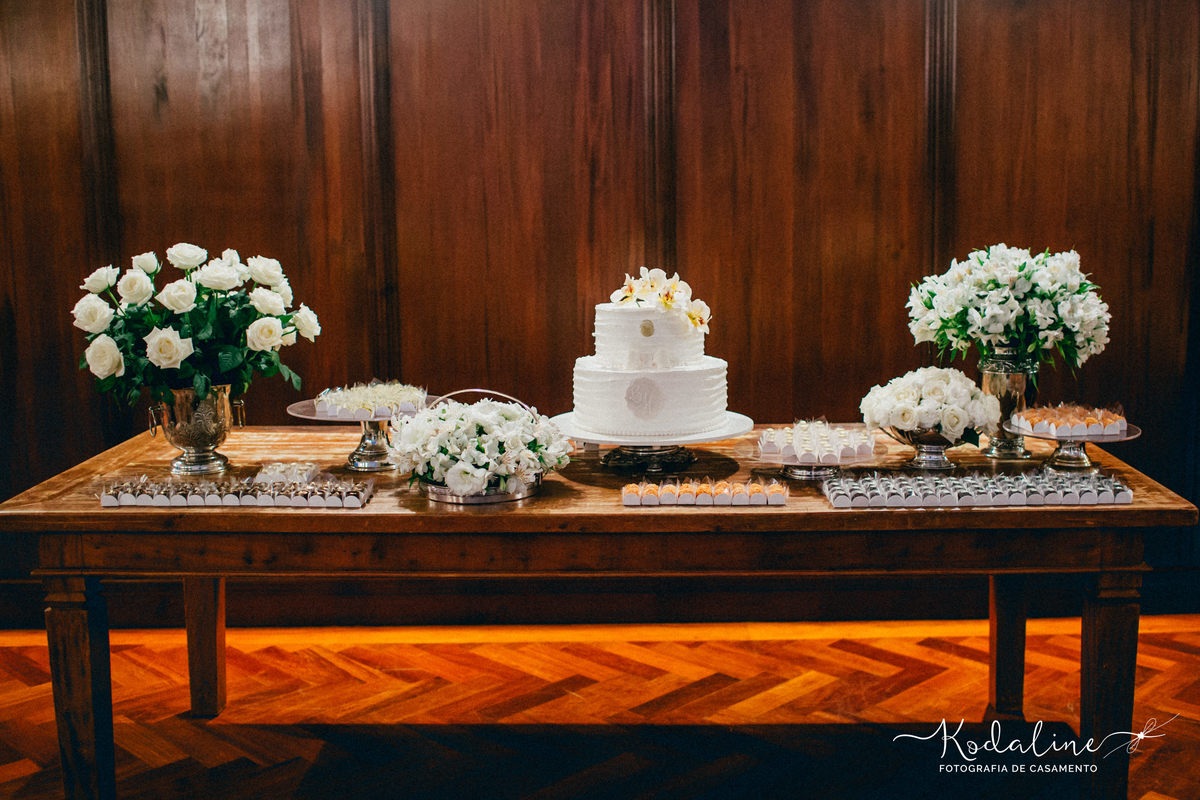 mesa decorada para festa de casamento