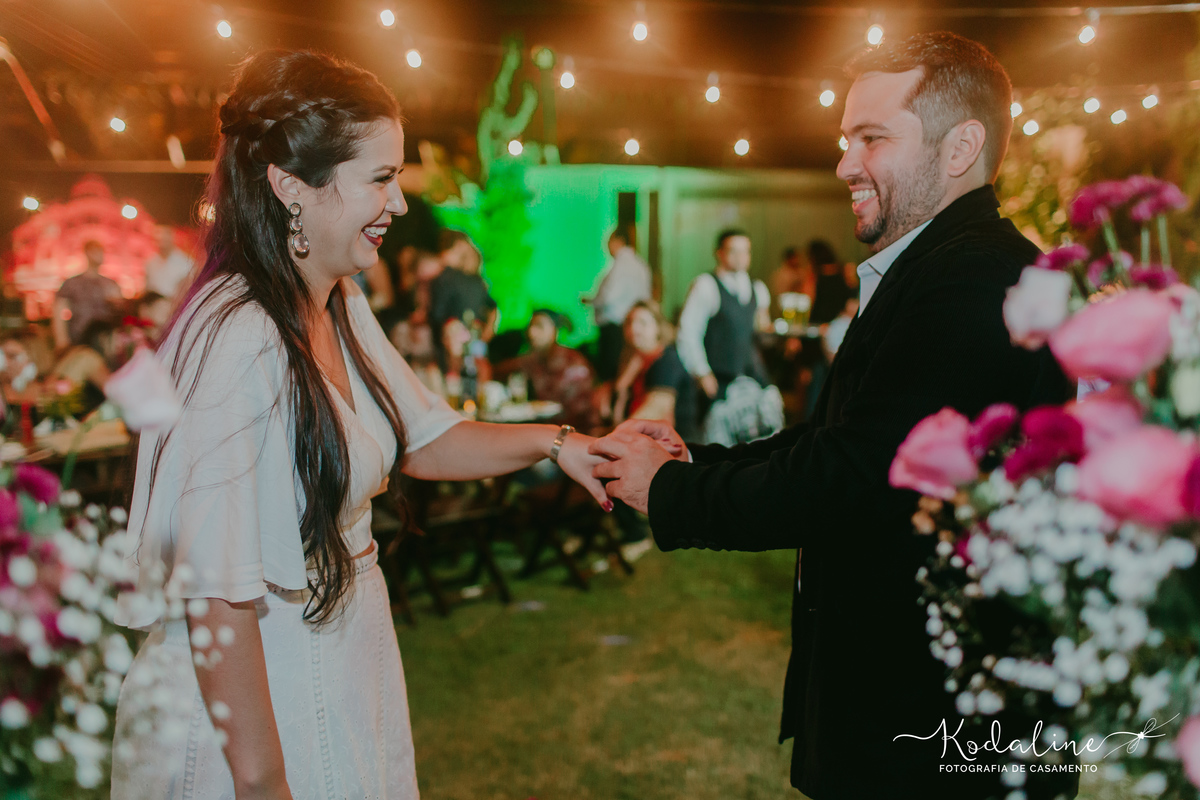 Casamento noturno em Guariba São Paulo