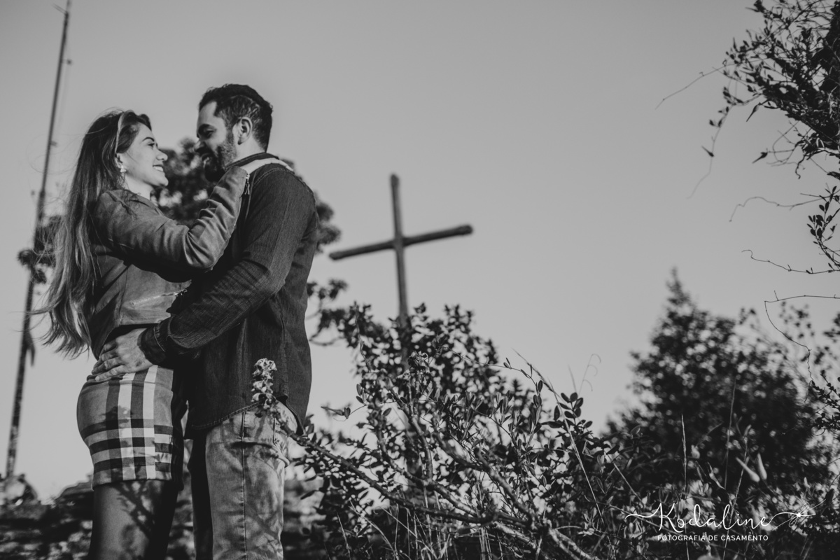 Ensaio pré-casamento realizado em São Tomé das Letras, MG