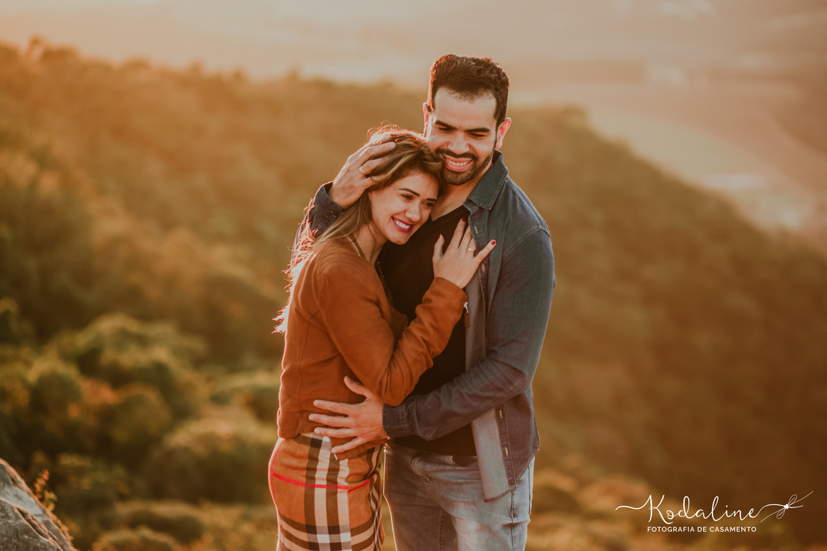 Ensaio pré-casamento realizado em São Tomé das Letras, MG