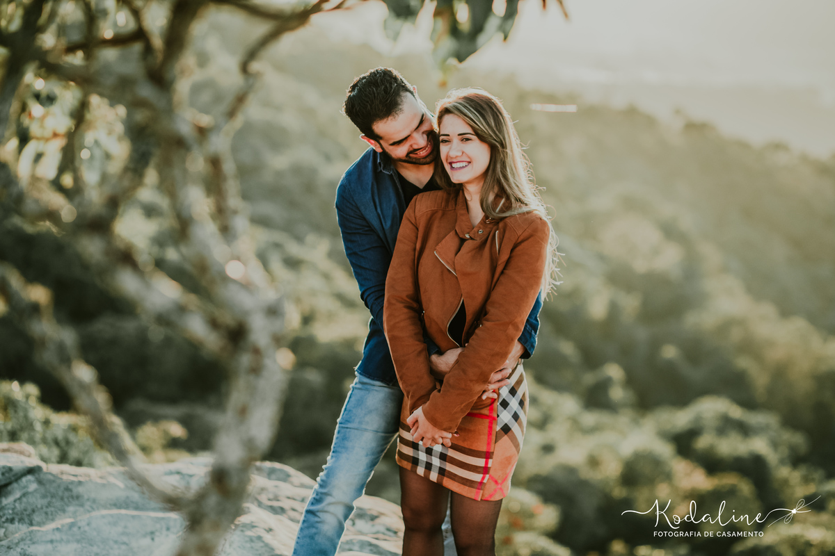 Ensaio pré-casamento realizado em São Tomé das Letras, MG