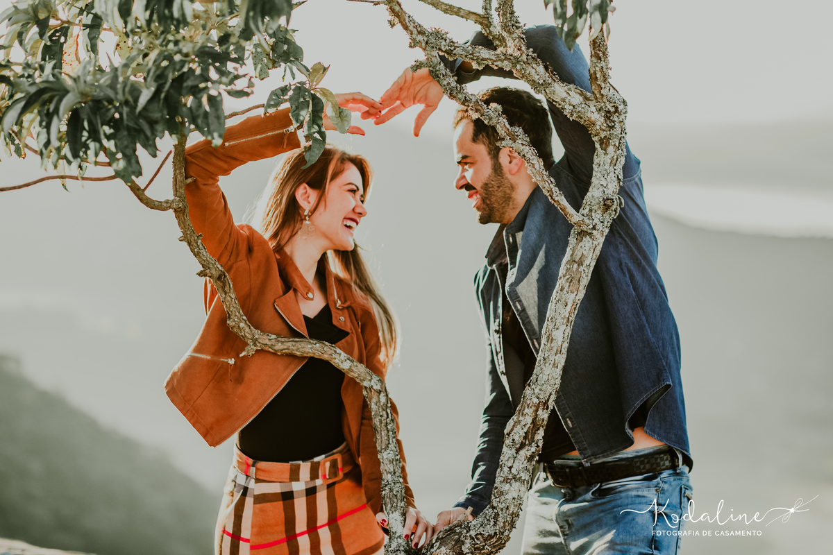 Ensaio pré-casamento realizado em São Tomé das Letras, MG