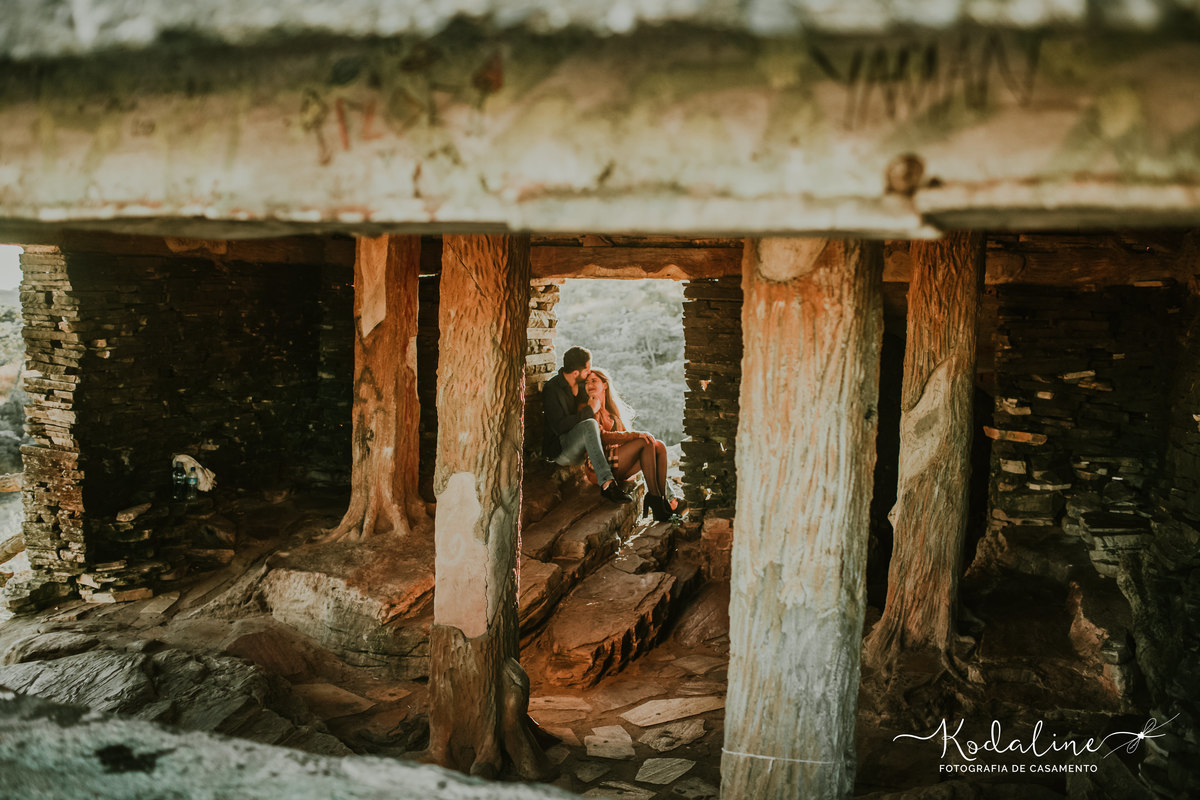 Ensaio pré-casamento realizado em São Tomé das Letras, MG