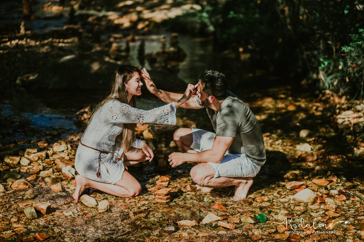 Ensaio pré-casamento realizado em São Tomé das Letras, MG