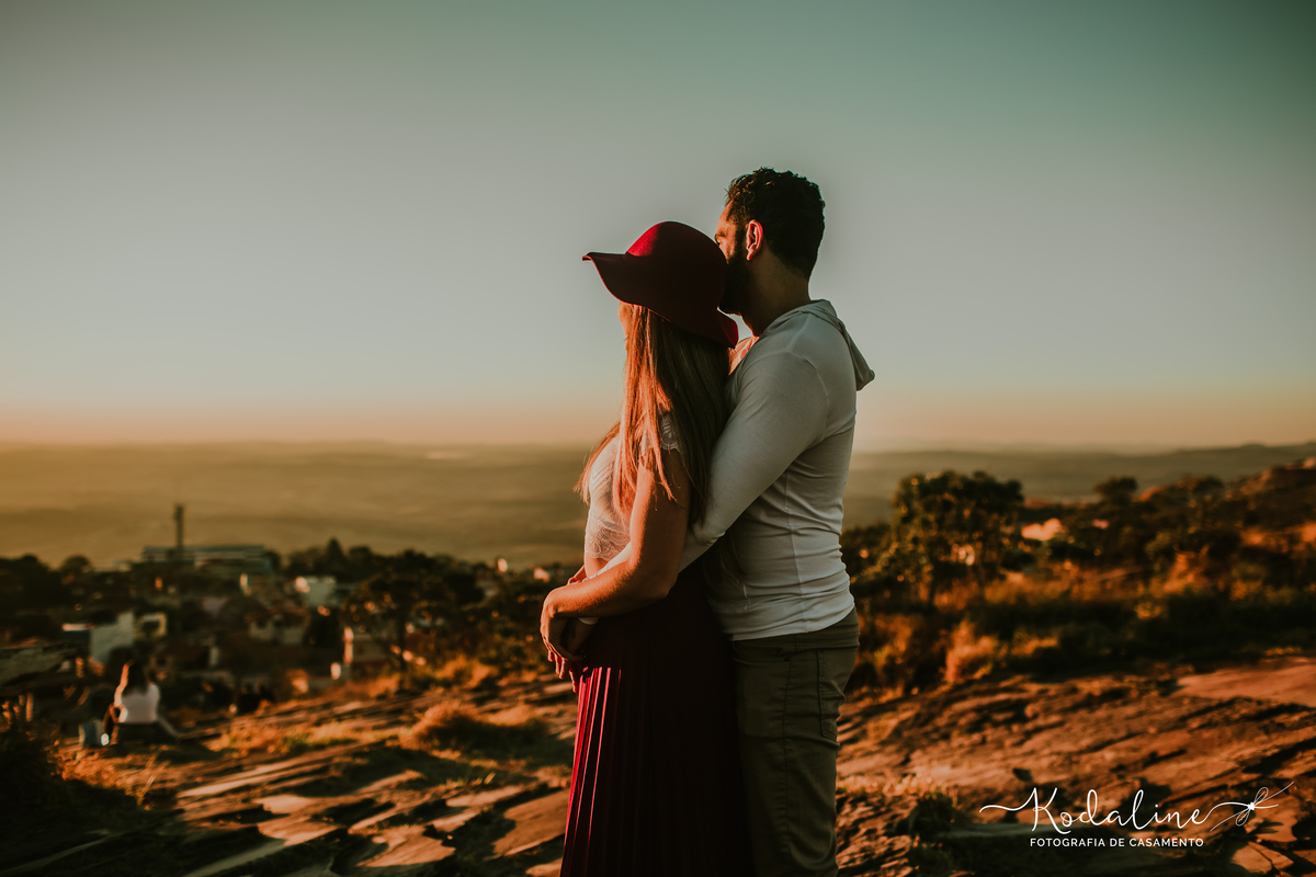 Ensaio pré-casamento realizado em São Tomé das Letras, MG