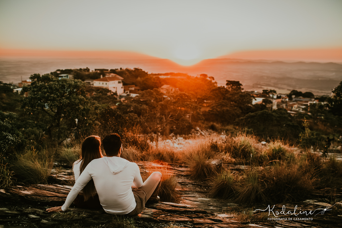 Ensaio pré-casamento realizado em São Tomé das Letras, MG