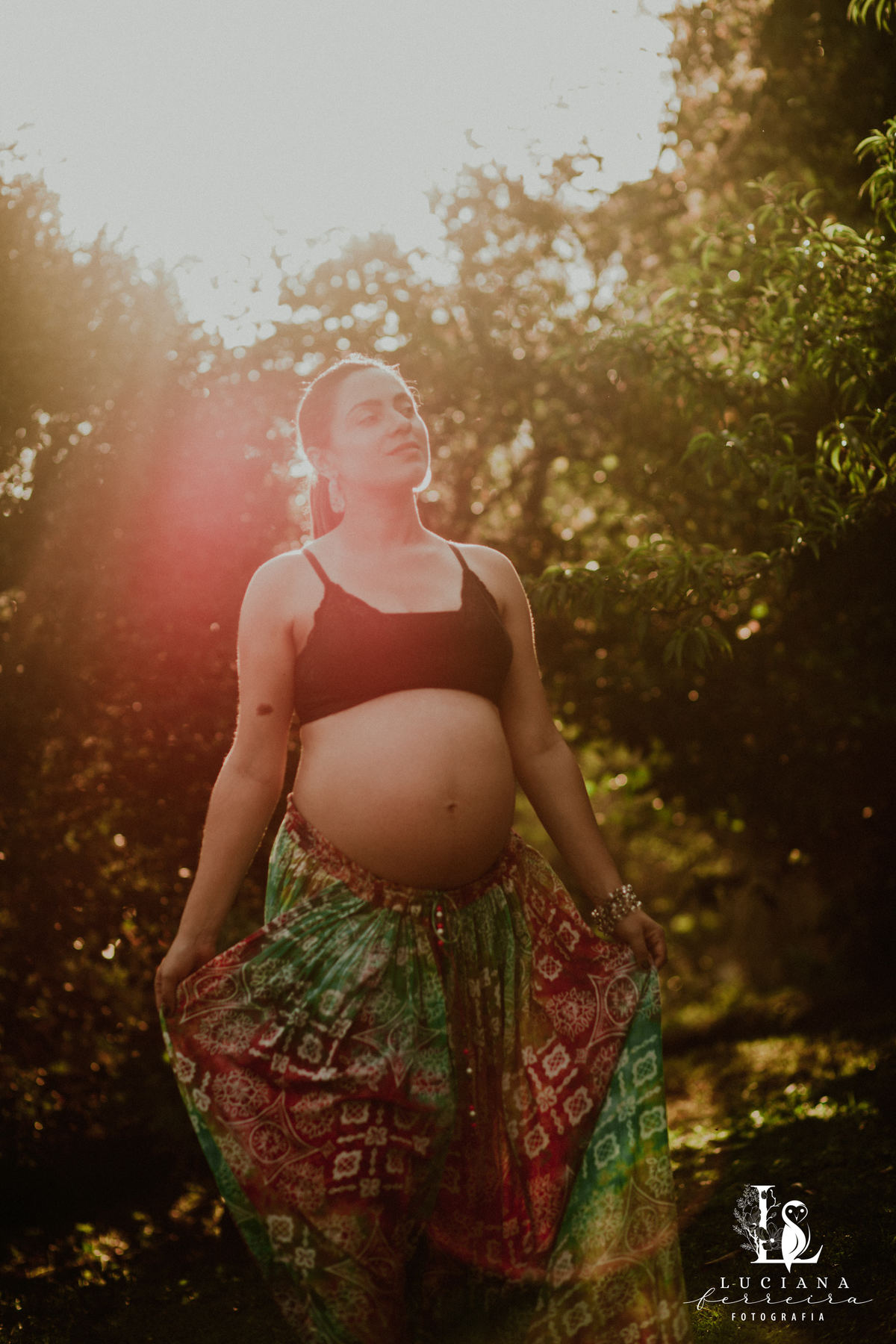 Ensaio Gestante realizado na cidade de São Roque - SP