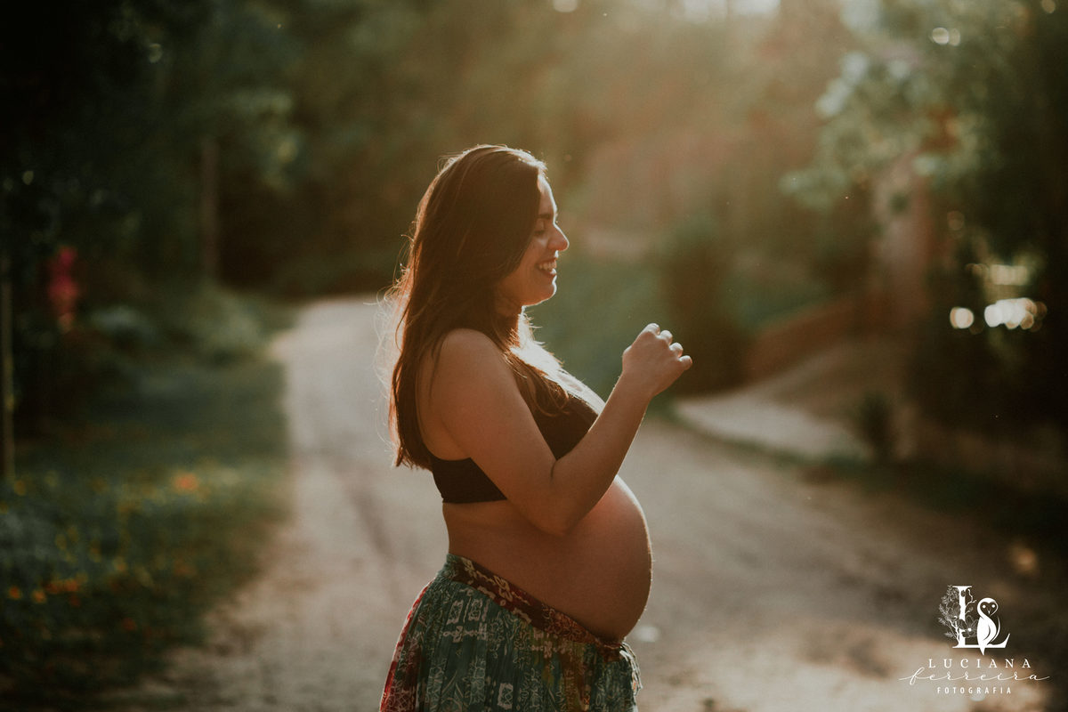 Ensaio Gestante realizado na cidade de São Roque - SP