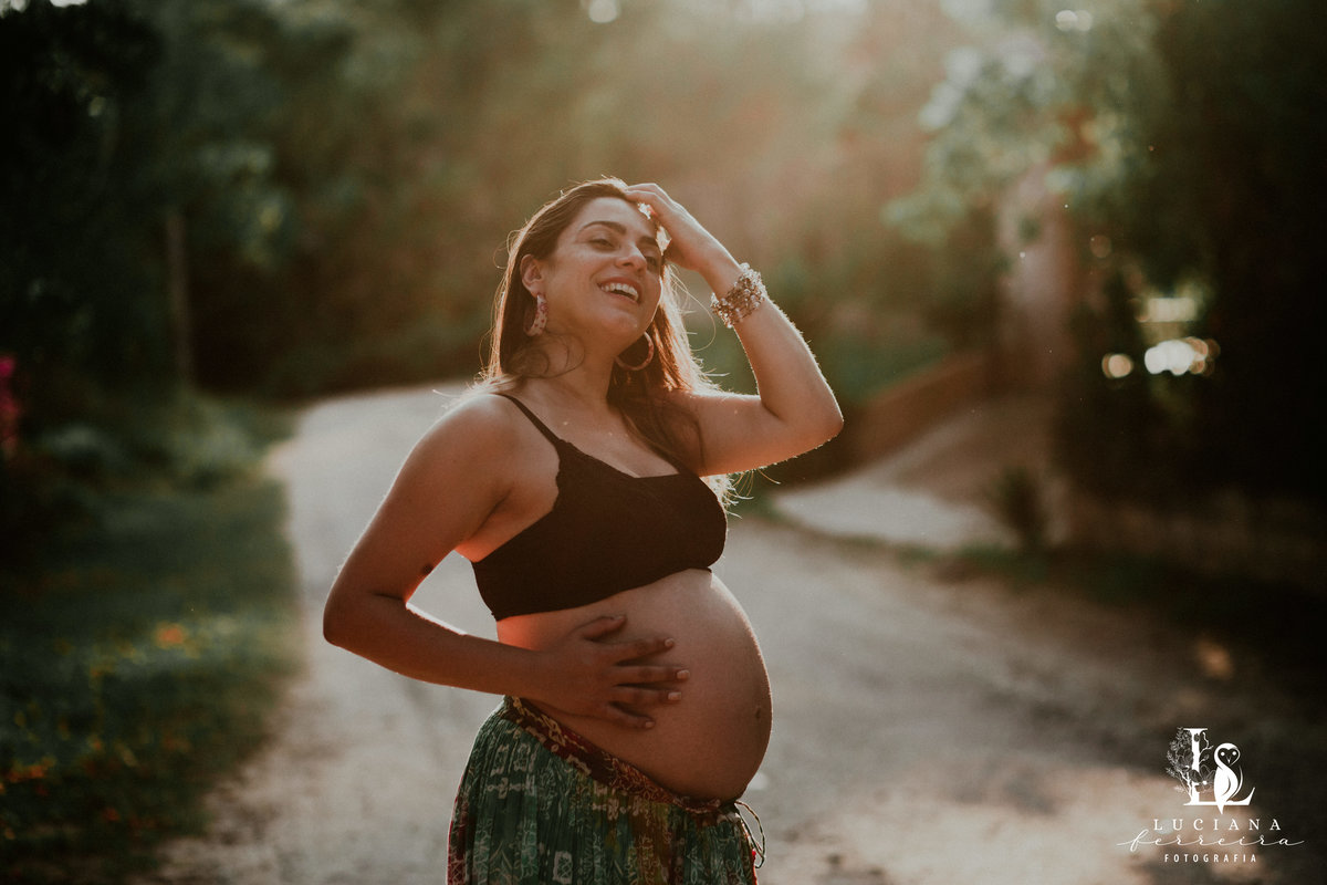 Ensaio Gestante realizado na cidade de São Roque - SP