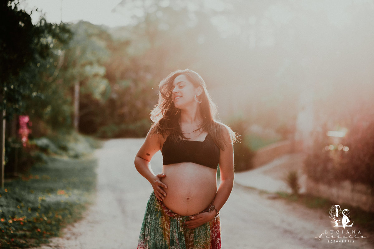 Ensaio Gestante realizado na cidade de São Roque - SP