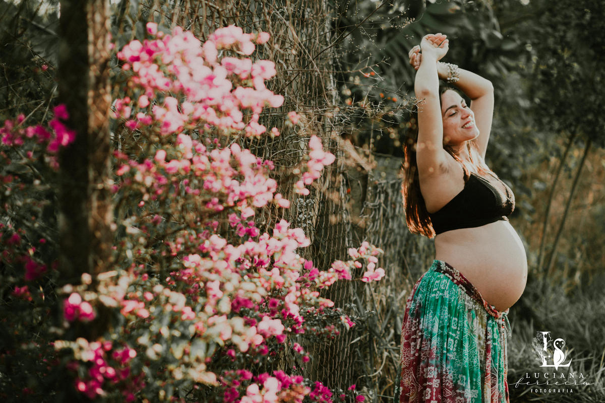 Ensaio Gestante realizado na cidade de São Roque - SP