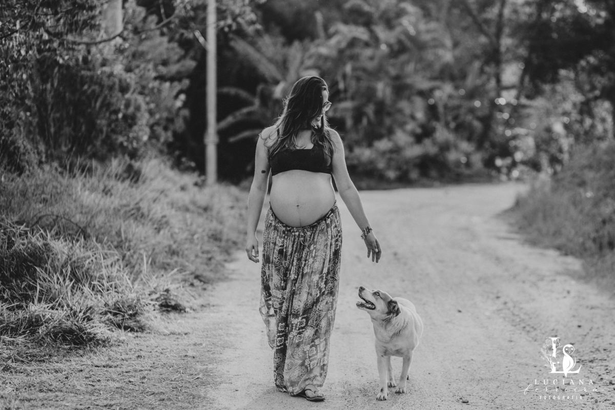 Ensaio Gestante realizado na cidade de São Roque - SP