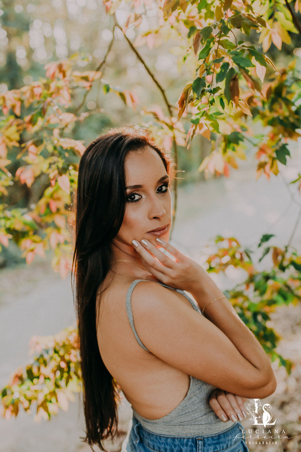 Ensaio feminino realizado na Pousada Aldeia em São Roque