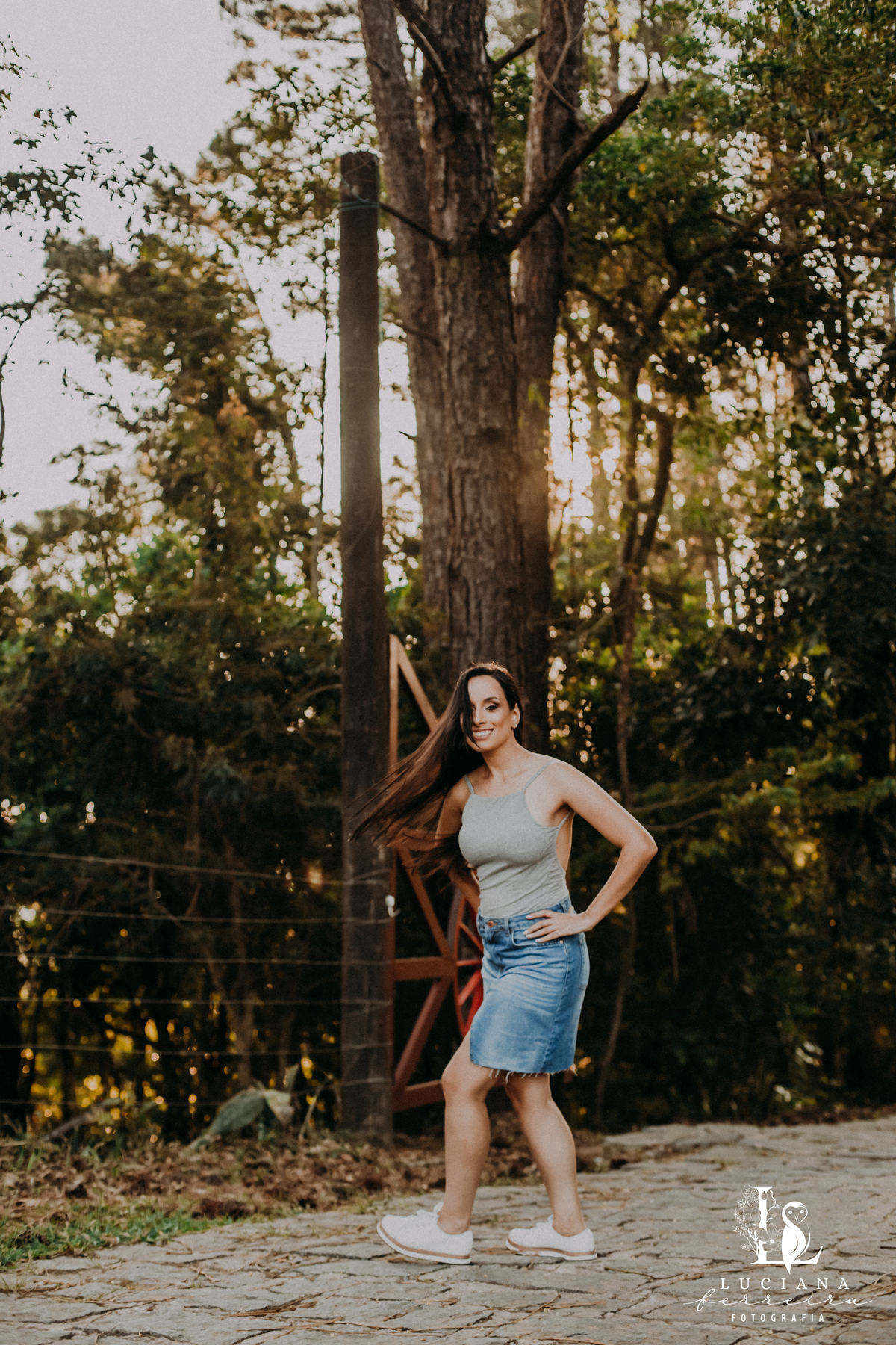 Ensaio feminino realizado na Pousada Aldeia em São Roque