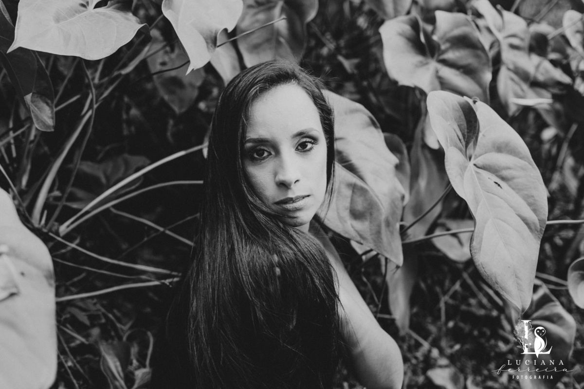 Ensaio feminino realizado na Pousada Aldeia em São Roque