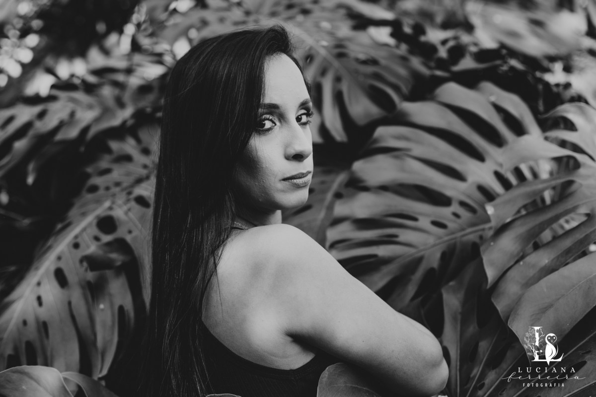 Ensaio feminino realizado na Pousada Aldeia em São Roque