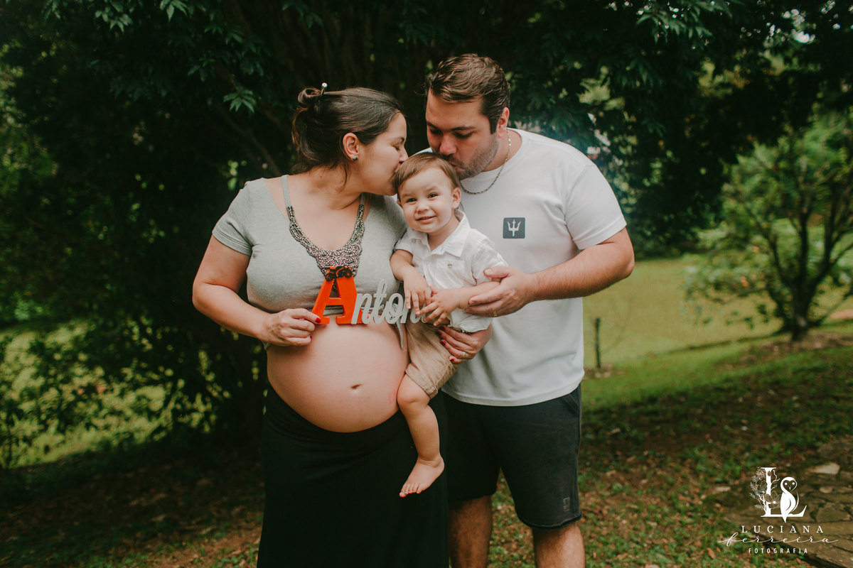 Ensaio gestante e ensaio família em São Roque