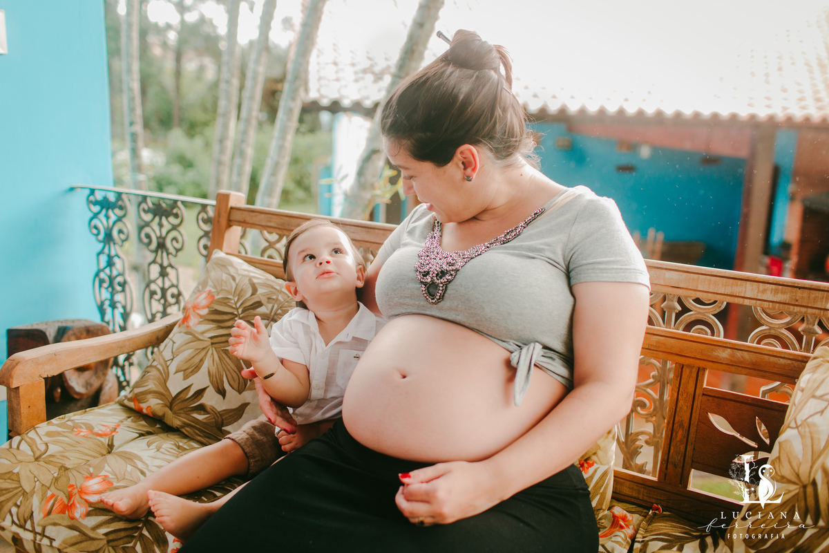 Ensaio gestante e ensaio família em São Roque