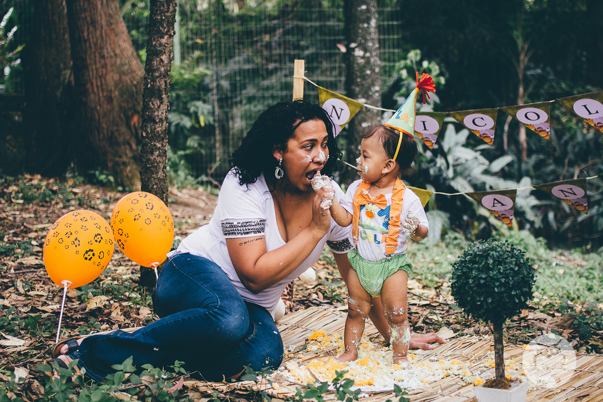 Smash the cake realizado na Brasital, na cidade de São Roque