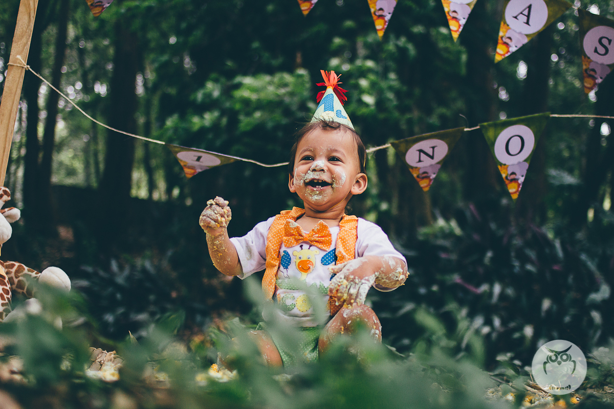 Smash the cake realizado na Brasital, na cidade de São Roque