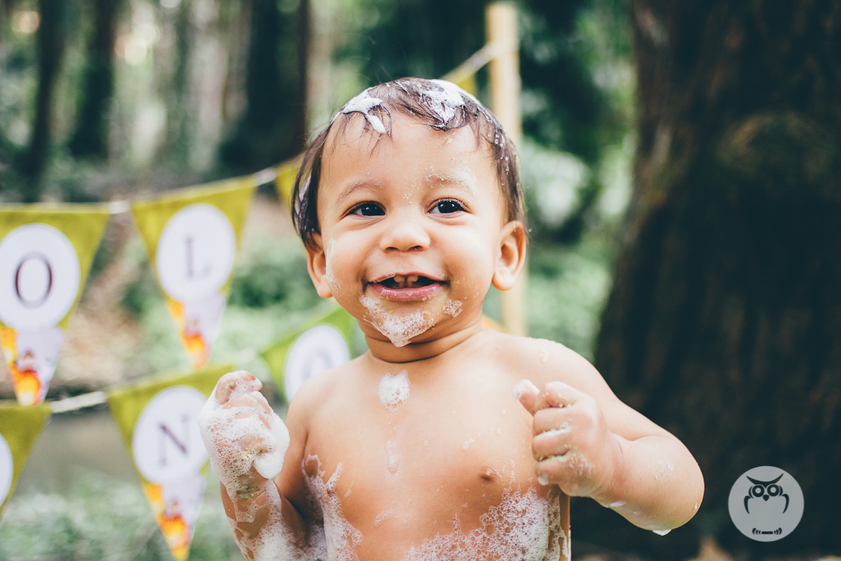 Smash the cake realizado na Brasital, na cidade de São Roque