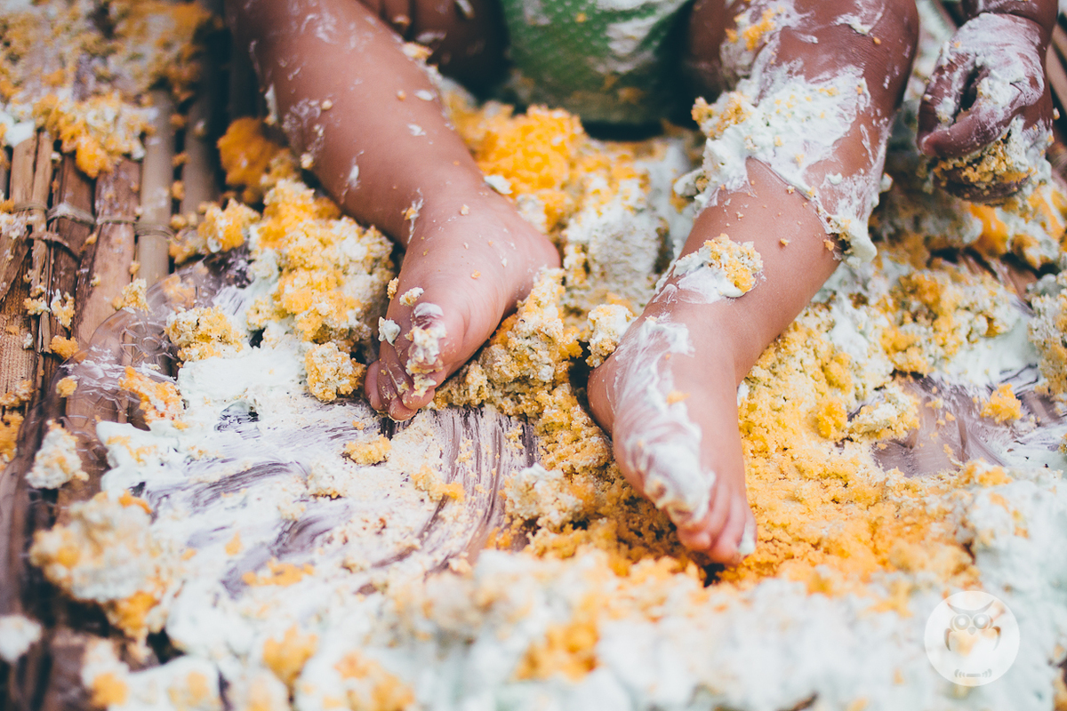 Smash the cake realizado na Brasital, na cidade de São Roque