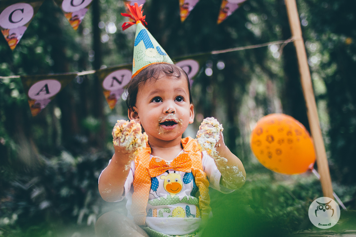 Smash the cake realizado na Brasital, na cidade de São Roque