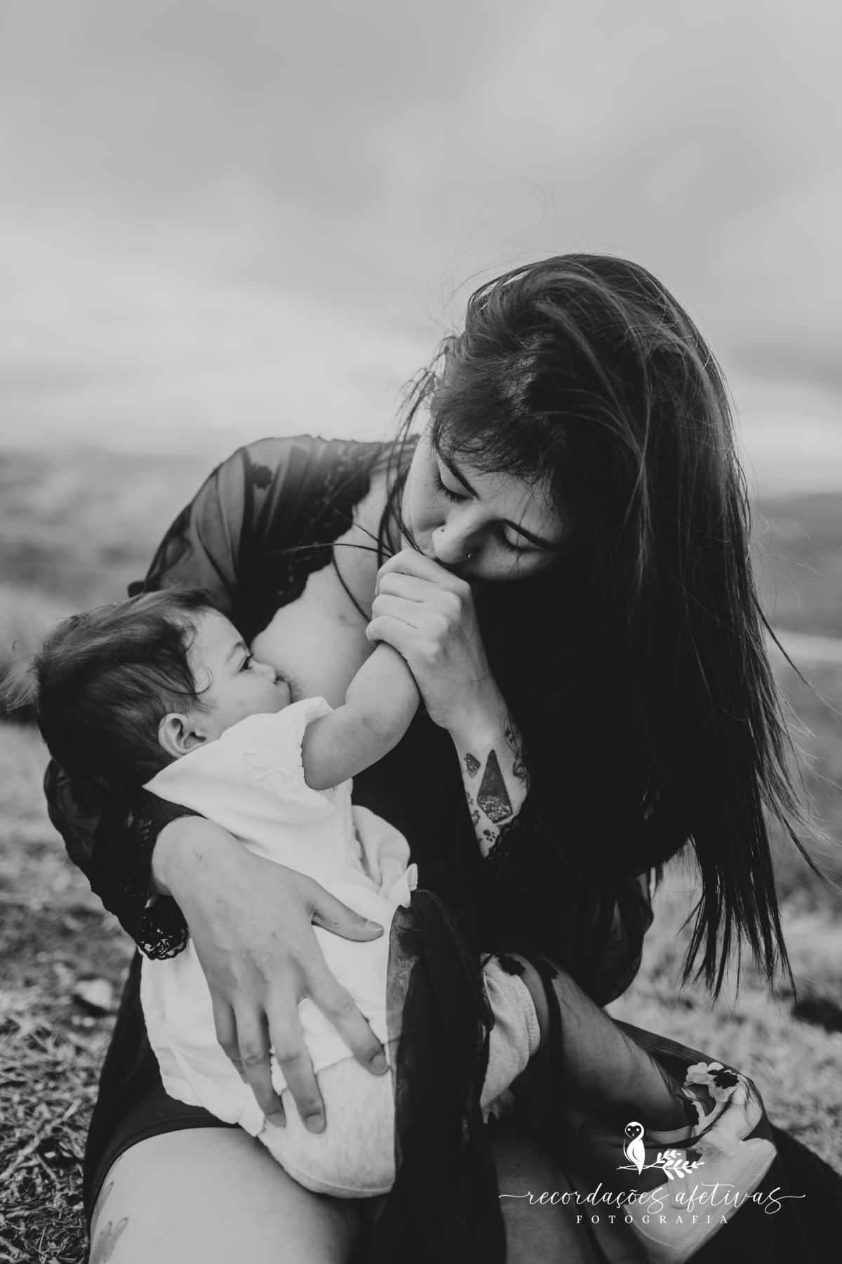 Ensaio família realizado no Morro do Saboó, em São Roque