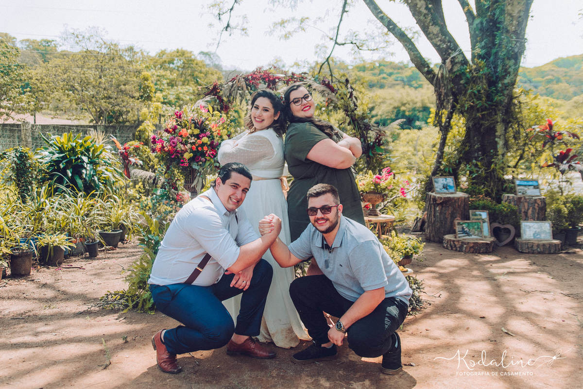 Casamento no campo estilo boho realizado em Jundiaí
