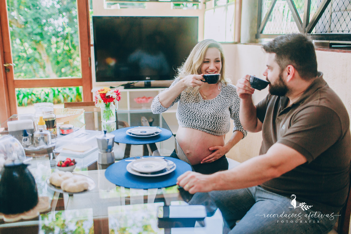 Ensaio gestante estilo lifestyle realizado no Quebec Ville, em São Roque