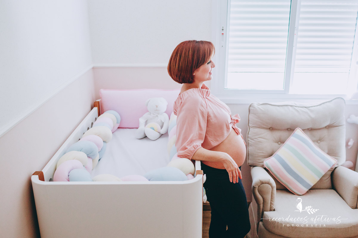 Ensaio gestante com pets, realizado em Sorocaba