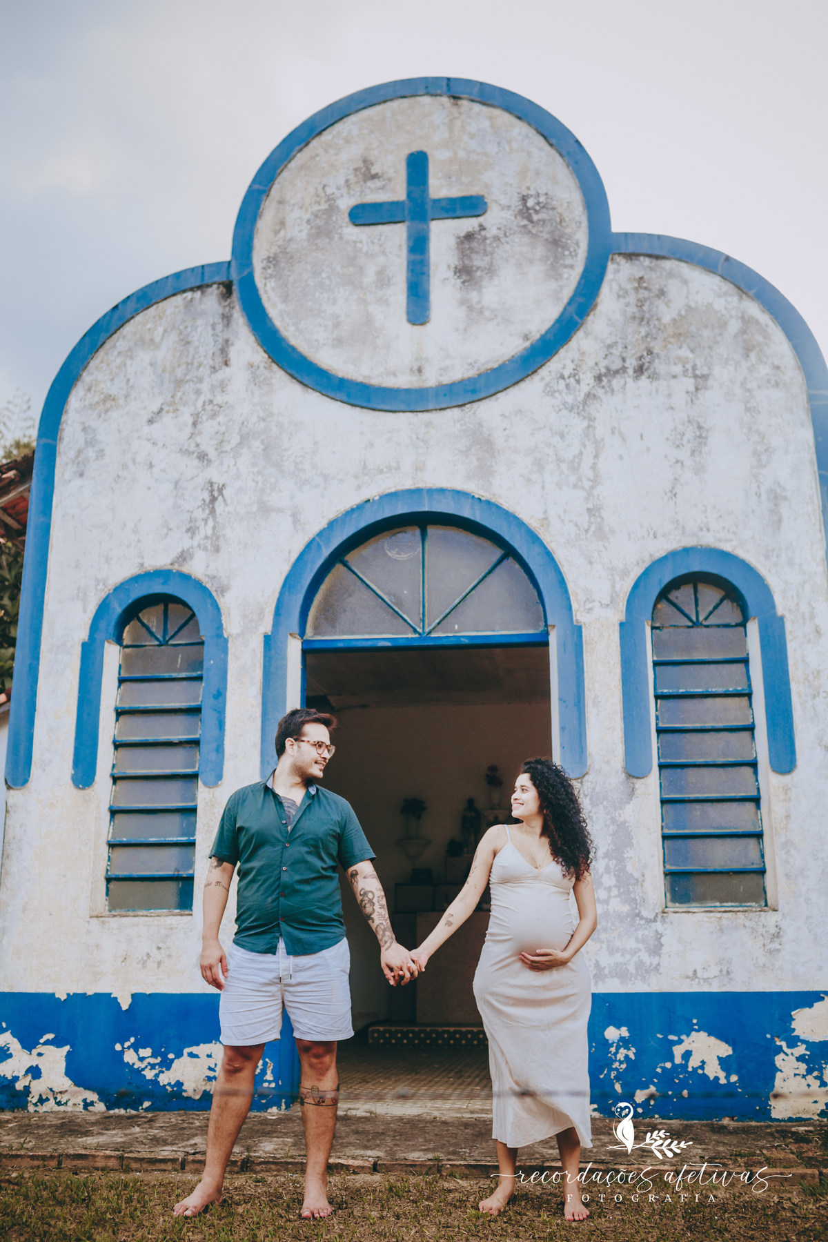 Ensaio Gestante em Plantação de Eucaliptos em Sorocaba