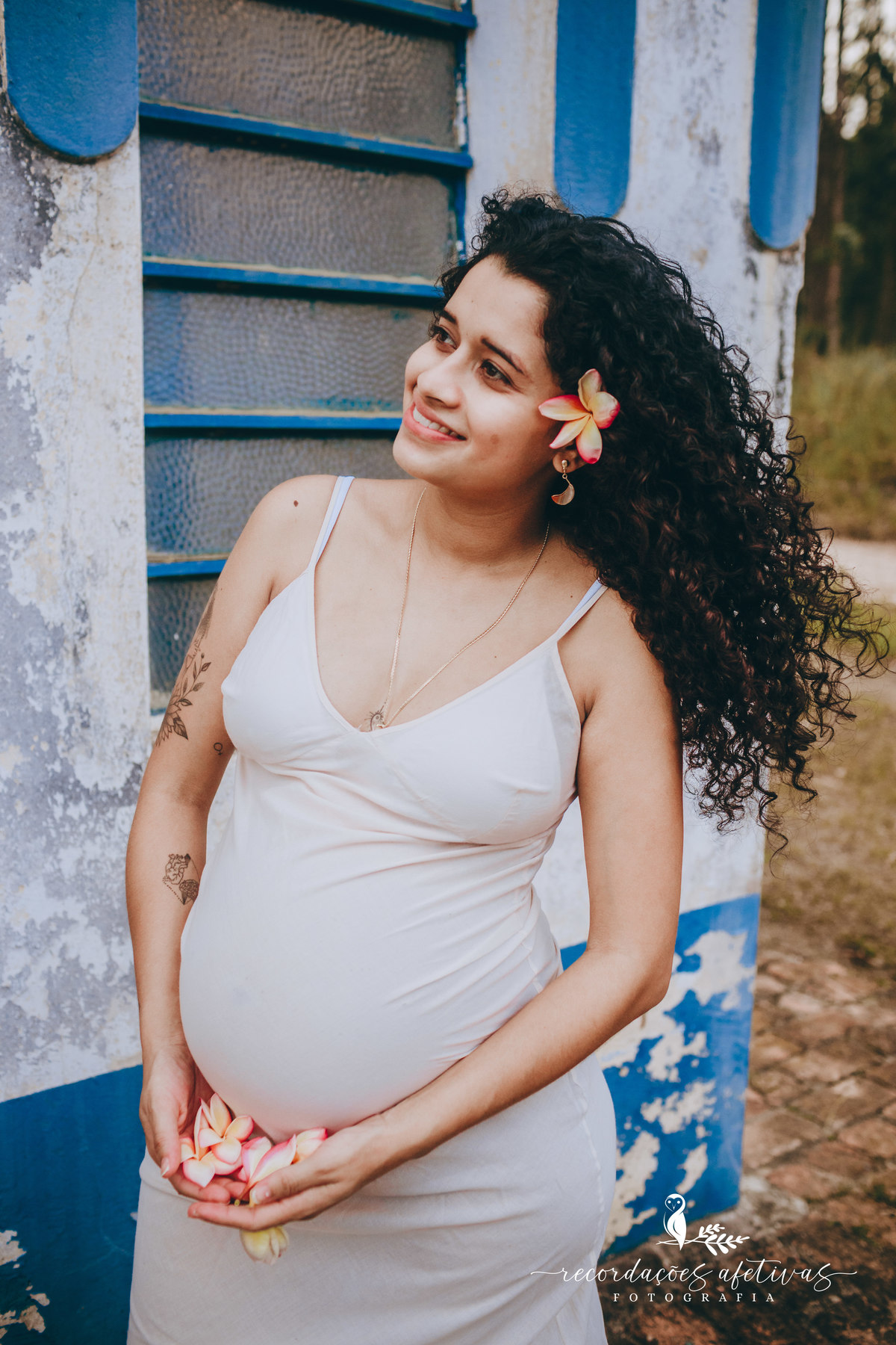 Ensaio Gestante em Plantação de Eucaliptos em Sorocaba