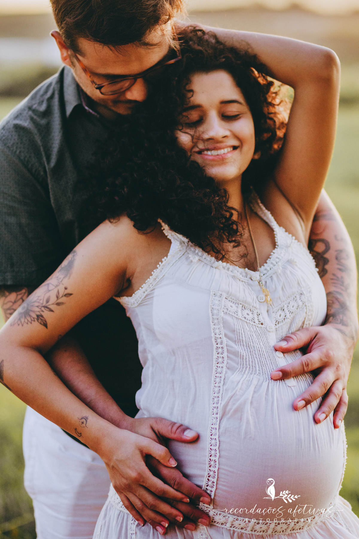 Ensaio Gestante em Plantação de Eucaliptos em Sorocaba