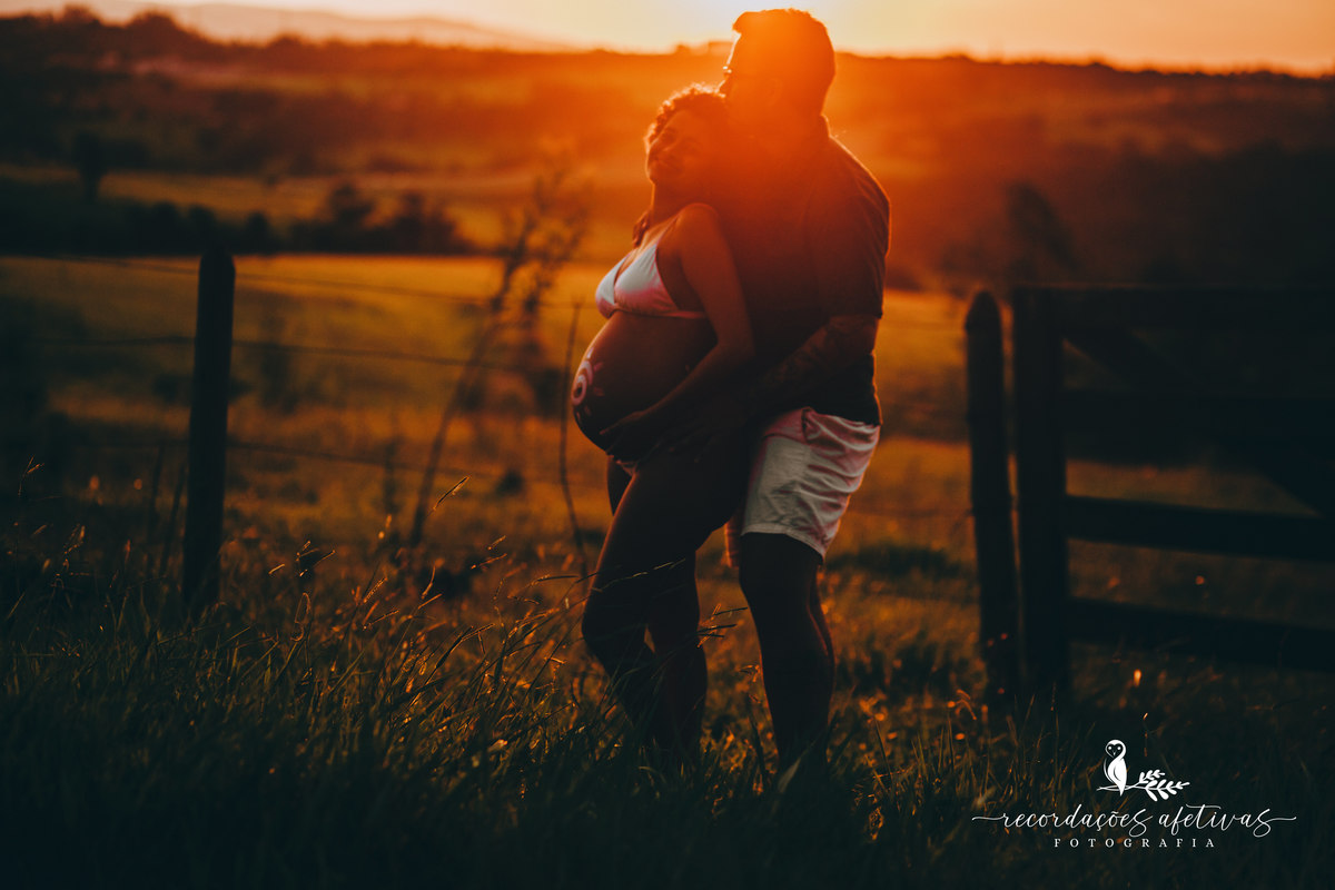 Ensaio Gestante em Plantação de Eucaliptos em Sorocaba